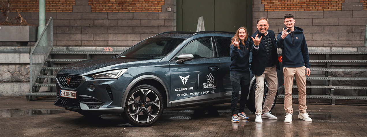 CUPRA renforce ses relations avec le padel belge : nouveaux partenariats et soutien aux talents belges